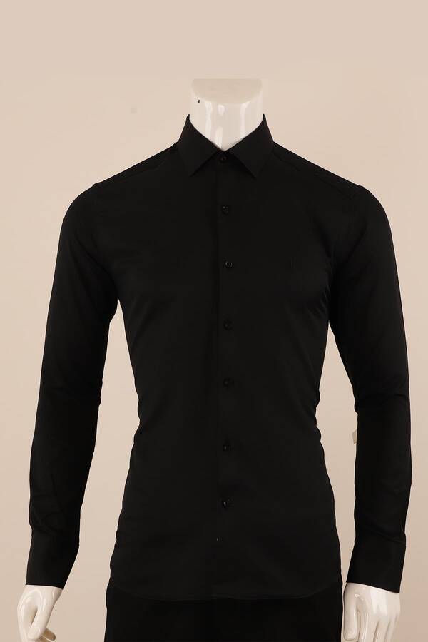 Uzun Kol Slim Fit Gömlek - 1