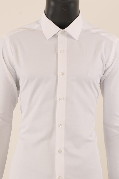 Uzun Kol Slim Fit Gömlek - 6