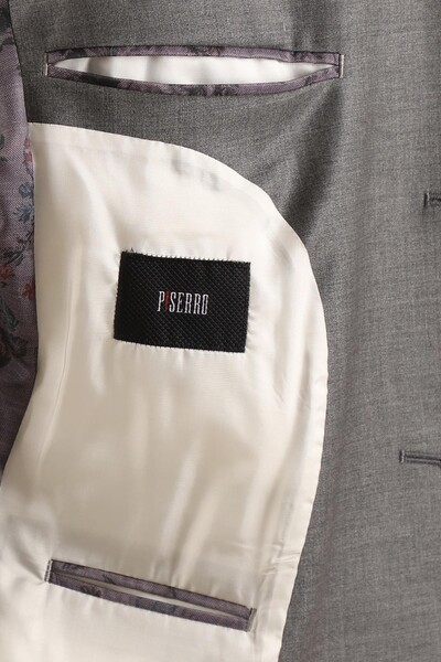 Yelekli Slim Fit Erkek Takım Elbise - Thumbnail