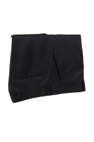 Yelekli Takım Elbise Erkek Slim Fit - Thumbnail