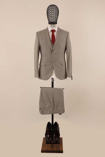 BRUEGEL - Yelekli Takım Elbise Slim Fit
