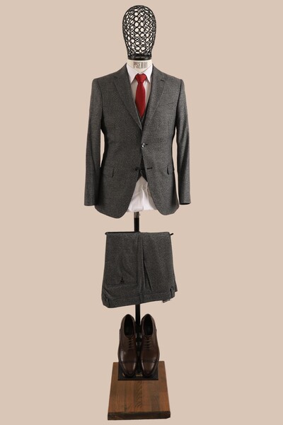 BRUEGEL - Yelekli Takım Elbise Slim Fit