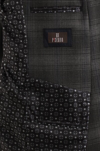 Yelekli Takım Elbise Slim Fit - Thumbnail