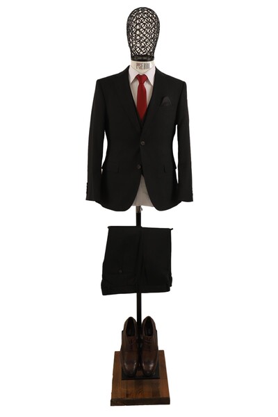 BRUEGEL - Yelekli Takım Elbise Slim Fit