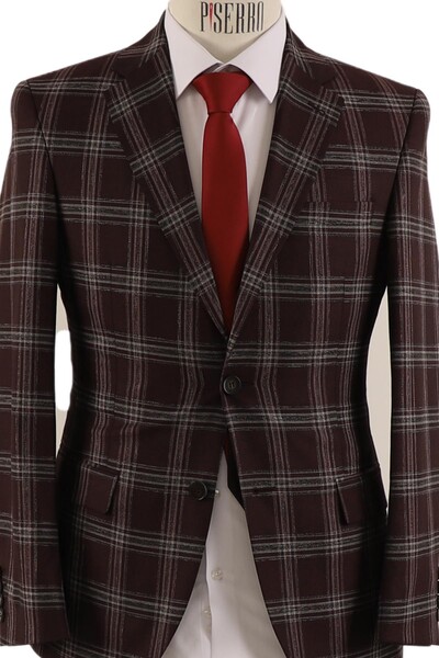 Yelekli Takım Elbise Slim Fit - Thumbnail