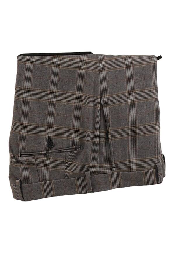 Yelekli Takım Elbise Slim Fit