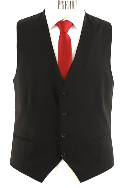 Yelekli Takım Elbise Slim Fit - Thumbnail