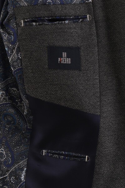Yelekli Takım Elbise Slim Fit Erkek - Thumbnail