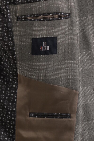 Yelekli Takım Elbise Slim Fit Erkek - Thumbnail