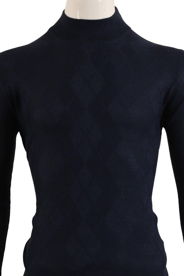Yünlü Triko Slim Fit