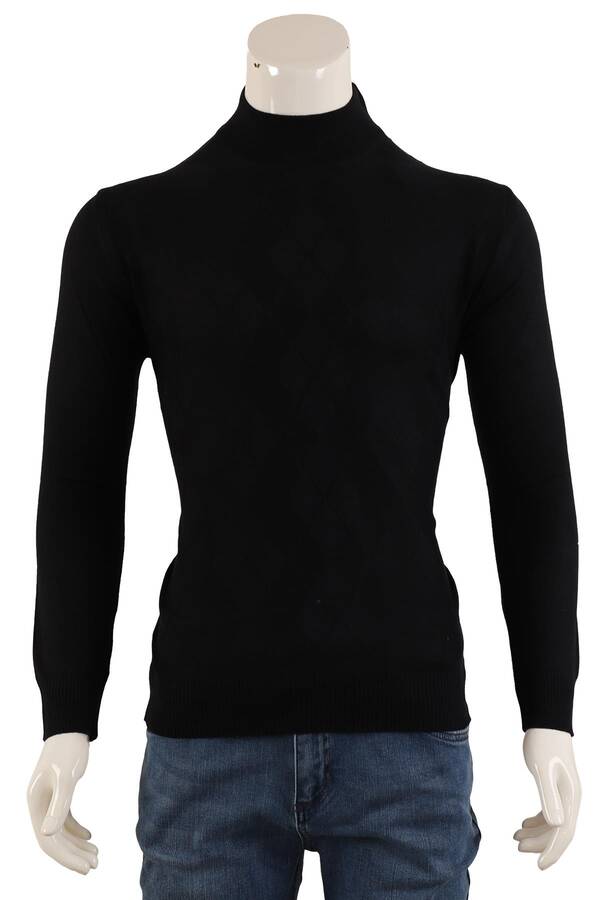 Yünlü Triko Slim Fit