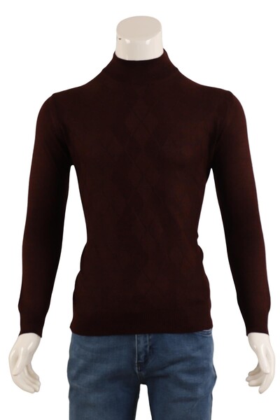 Yünlü Triko Slim Fit - Thumbnail