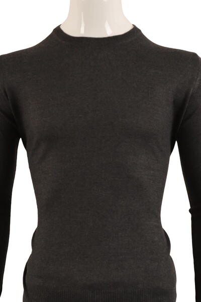 Yünlü Triko Slim Fit - Thumbnail